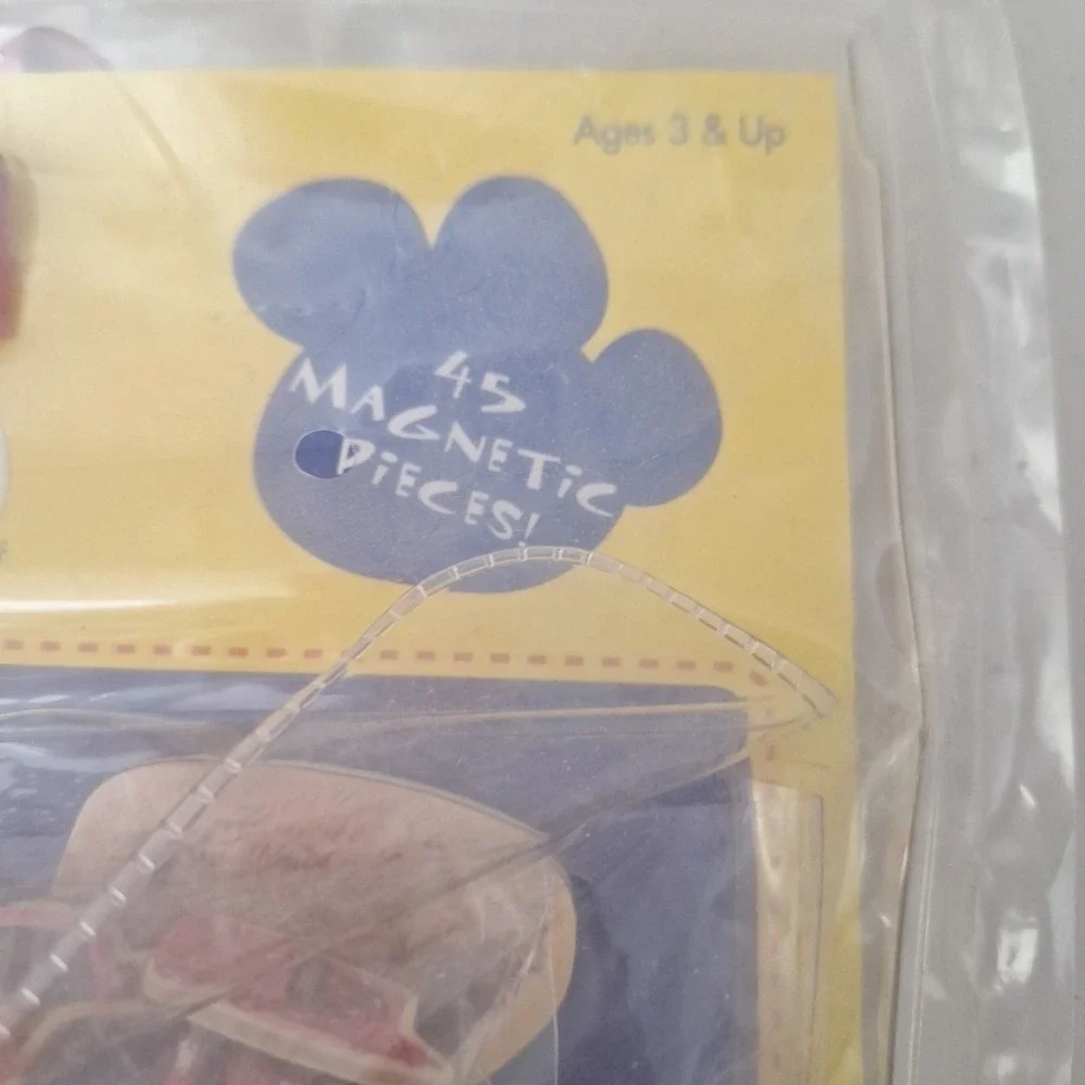Build-A-Bear Worksheet Mix & Match Furry Friends Magnetic Fashion Toy W/Storage